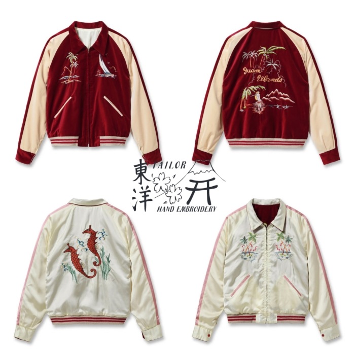 TAILOR TOYO �ơ��顼���� ������TT16010��Late1950s Style Souvenir Jacket ��KOSHO&CO.�� Special Edition��GUAM ISLANDS�ɡߡ�SEAHORSE��  ���������