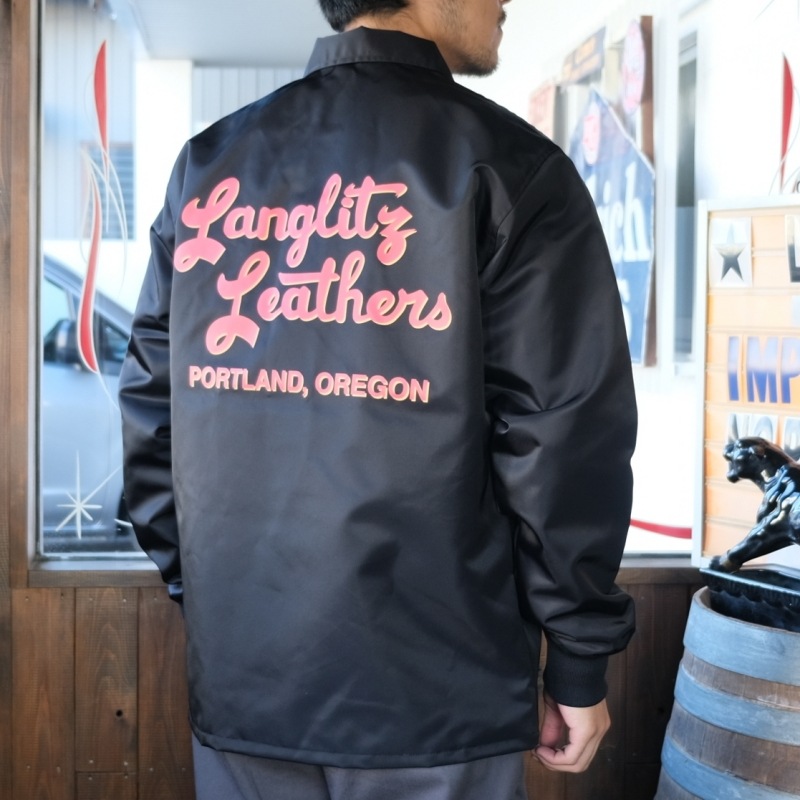 Langlitz Leathers 󥰥åĥ쥶LLJ-003ۡWindbreakerۢTYPE A 2tone䥦ɥ֥졼 A 2ȡ 饤ǥ Х