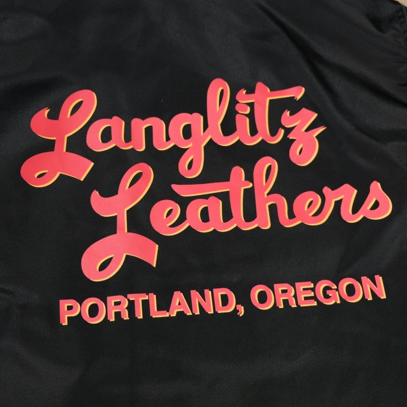 Langlitz Leathers 󥰥åĥ쥶LLJ-003ۡWindbreakerۢTYPE A 2tone䥦ɥ֥졼 A 2ȡ 饤ǥ Х