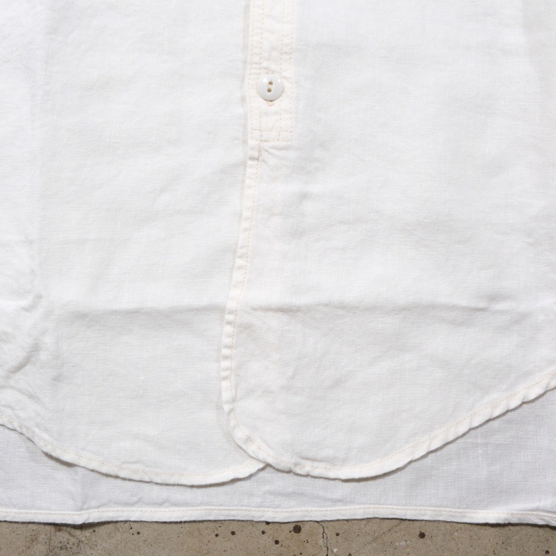 TCB jeans �ƥ��������ӡ������󥺡�Detachable Collar Work Shirt��Linen��ۥǥ��å���֥륫�顼�������� ��ͥ�100�� ��곰����ǽ�� ������