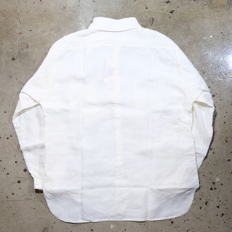 TCB jeans �ƥ��������ӡ������󥺡�Detachable Collar Work Shirt��Linen��ۥǥ��å���֥륫�顼�������� ��ͥ�100�� ��곰����ǽ�� ������