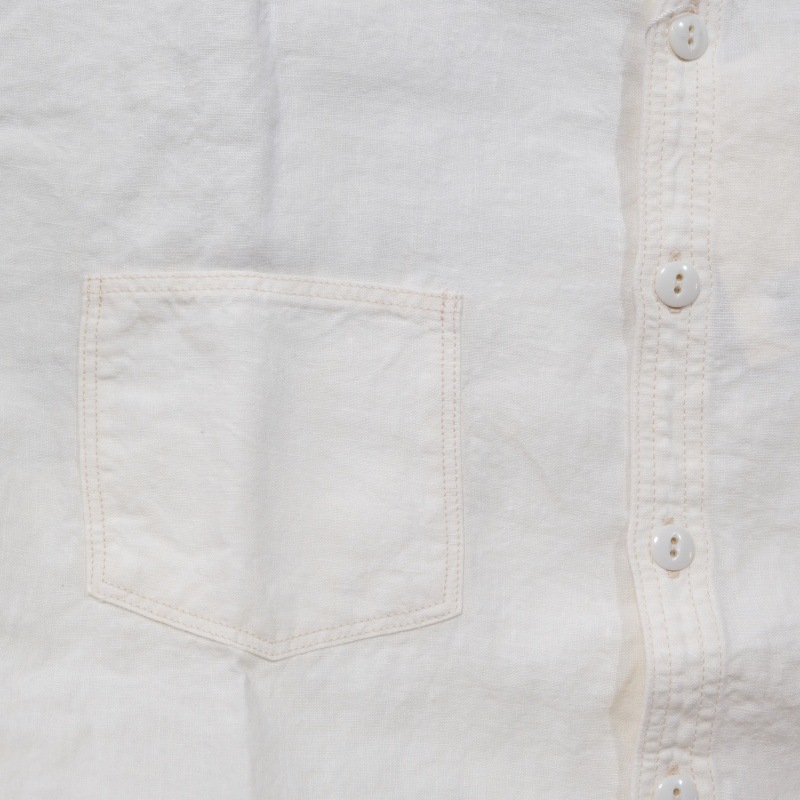 TCB jeans �ƥ��������ӡ������󥺡�Detachable Collar Work Shirt��Linen��ۥǥ��å���֥륫�顼�������� ��ͥ�100�� ��곰����ǽ�� ������