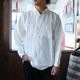 TCB jeans �ƥ��������ӡ������󥺡�Detachable Collar Work Shirt��Linen��ۥǥ��å���֥륫�顼�������� ��ͥ�100�� ��곰����ǽ�� ������