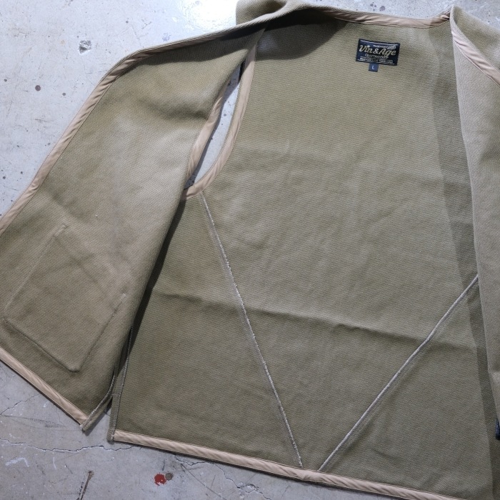 Vin��Age �����󥢥�ɥ�������TYPE VRV3�ۡ�COTTON RUG VEST�ۥ��åȥ�饰�٥��� �������ܥ��� 