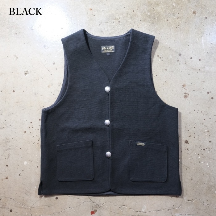 Vin��Age �����󥢥�ɥ�������TYPE VRV3�ۡ�COTTON RUG VEST�ۥ��åȥ�饰�٥��� �������ܥ��� 