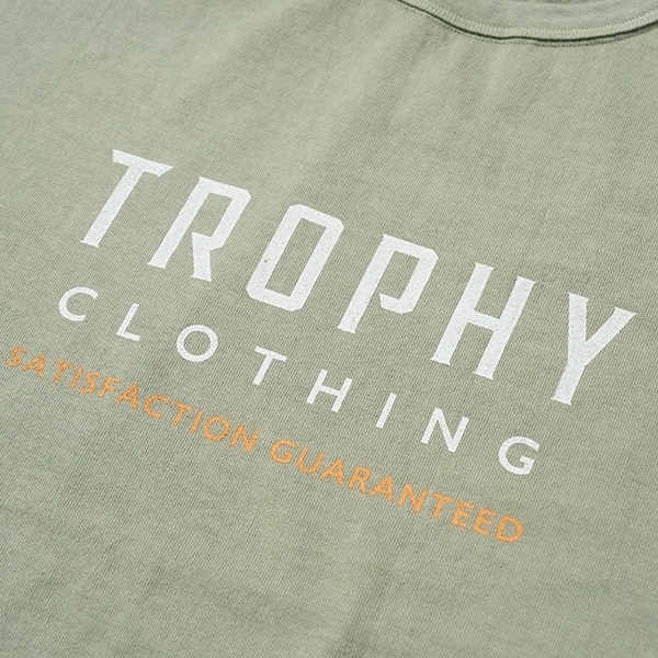 TROPHY CLOTHING �ȥ��ե������������󥰡�TR26SS-202�ۡ�Harvest Logo OD S/S Tee�ۥץ���T����� �����ᥪ�ꥸ�ʥ�ܥǥ� ���åȥ�100�� ������