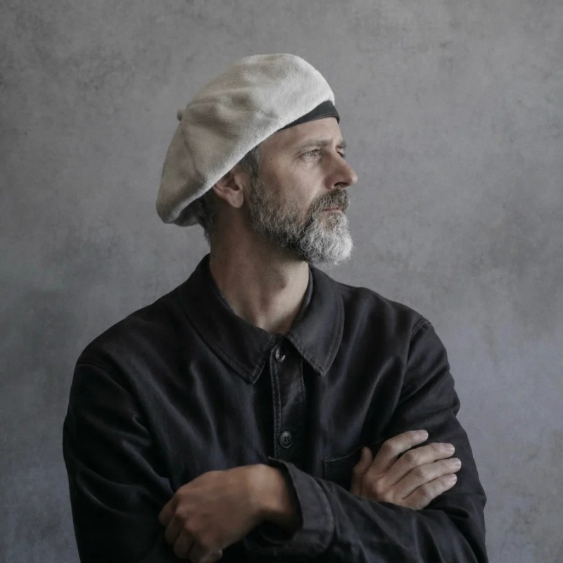 BRUNEL&Co.HATMAKERS �֥롼�ͥ�ϥåȥ᡼��������BELTIER BERET / FRENCH LINEN�ۥ٥�ƥ����٥졼 �ӥ�ơ����ե��֥�å� ��ͥ� ���� ������