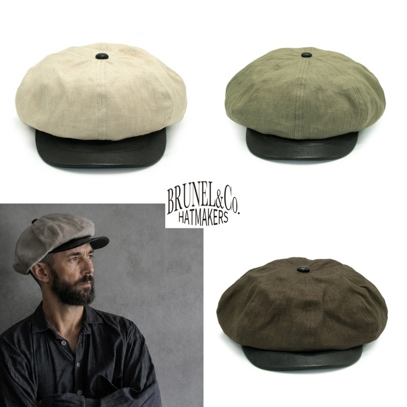 BRUNEL&Co.HATMAKERS �֥롼�ͥ�ϥåȥ᡼��������ASHBY CAS�ۥ�����ӡ����㥹���å� ��ͥ�ݥץ�� ���� ������