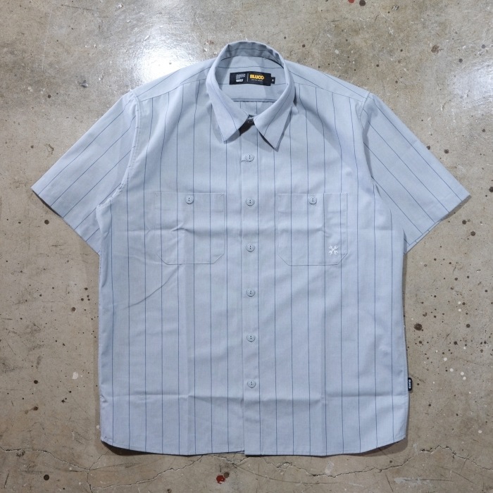 BLUCO �֥륳��163-21-118�ۡڥ���������ɥ������� S/S -Stripe-�ۥ��ȥ饤�� Ⱦµ���ߥ���� TC�Ǻ� ���������åڥ���°