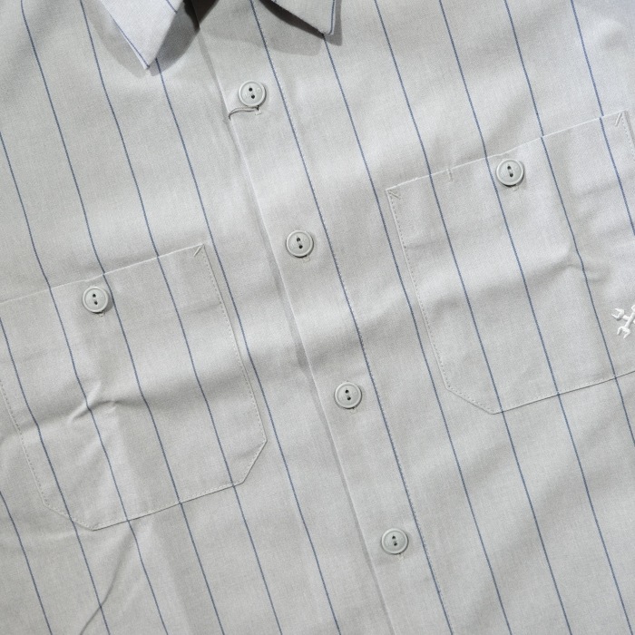 BLUCO �֥륳��163-21-118�ۡڥ���������ɥ������� S/S -Stripe-�ۥ��ȥ饤�� Ⱦµ���ߥ���� TC�Ǻ� ���������åڥ���°