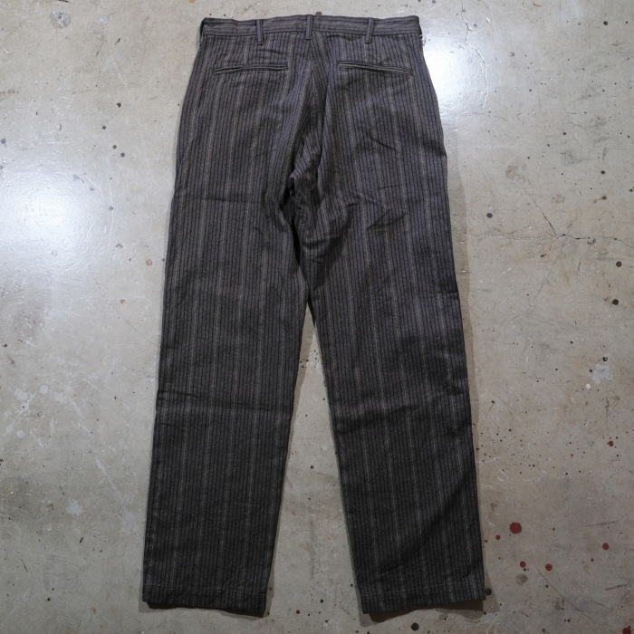 ORGUEIL ���륲�����OR-1138�ۡ�Garment-Dyed Stripe Trousers�ۥ������ȥ������ȥ饤�ץȥ饦������ �ߥ꥿�꡼  COTTON100�� ������ 