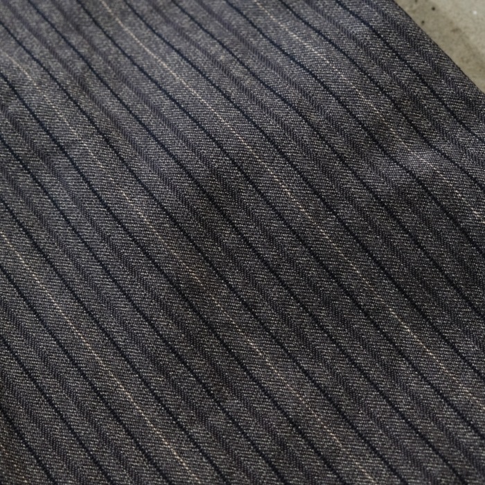 ORGUEIL ���륲�����OR-1138�ۡ�Garment-Dyed Stripe Trousers�ۥ������ȥ������ȥ饤�ץȥ饦������ �ߥ꥿�꡼  COTTON100�� ������ 