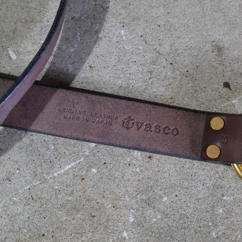 VASCO  VS-600ۡLEATHER RING BELT 쥶󥰥٥ ɱϩ쥶  