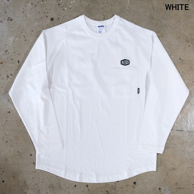 BLUCO ֥륳151-12-009ۡRAGLAN L/S TEE -HEX-ۥ֥륳 ץȥ饰T ݥåȥT åڥ ꥸʥܥǥ