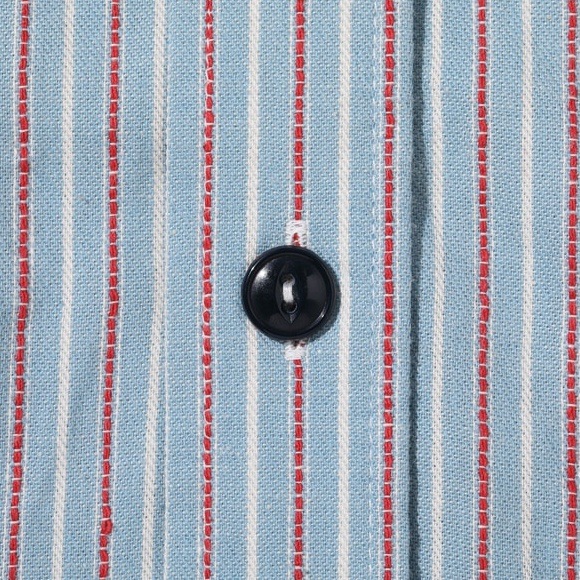 SUGAR CANE ���奬���������SC29146�ۡ�DOBBY STRIPE WORK SHIRT (LONG SLEEVE) �� �ɥӡ����ȥ饤�ץ������� Ĺµ����� ������ COTTON100%