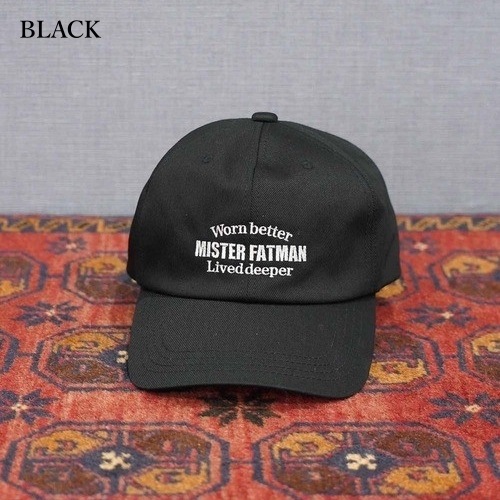 Mr.FATMAN �ߥ������ե��åȥޥ��CLASSIC EMB CAP�ۥ١����ܡ��륭��å� ���饷�å� �ɽ� ���ꥸ�ʥ�ܥǥ�