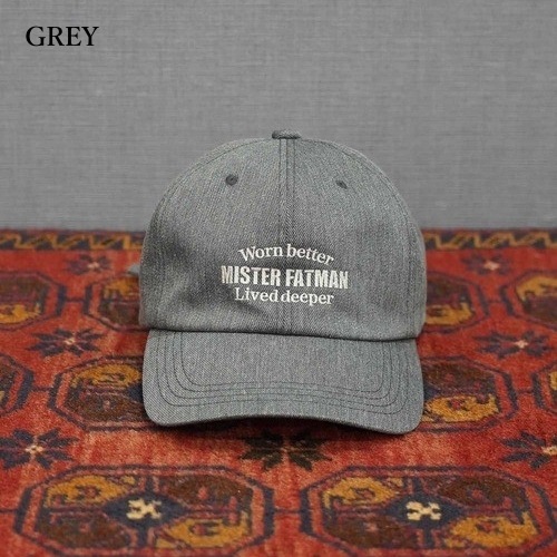 Mr.FATMAN �ߥ������ե��åȥޥ��CLASSIC EMB CAP�ۥ١����ܡ��륭��å� ���饷�å� �ɽ� ���ꥸ�ʥ�ܥǥ�