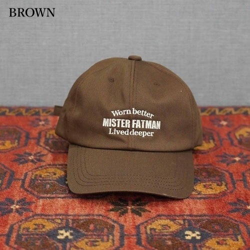 Mr.FATMAN �ߥ������ե��åȥޥ��CLASSIC EMB CAP�ۥ١����ܡ��륭��å� ���饷�å� �ɽ� ���ꥸ�ʥ�ܥǥ�
