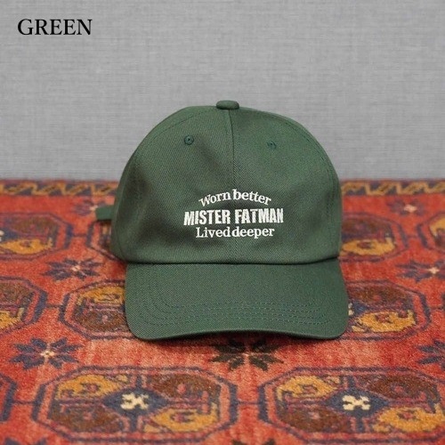Mr.FATMAN �ߥ������ե��åȥޥ��CLASSIC EMB CAP�ۥ١����ܡ��륭��å� ���饷�å� �ɽ� ���ꥸ�ʥ�ܥǥ�