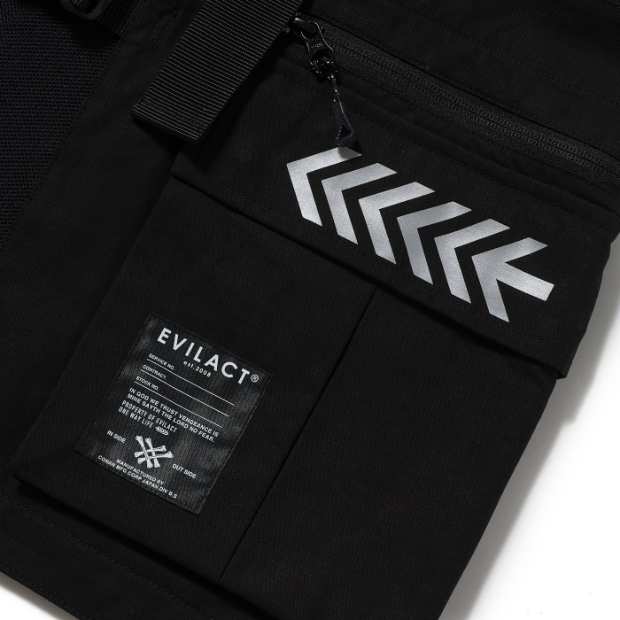 EVILACT �����֥륢���ȡ�EA26-ACT1-J04�ۡ�TACTICAL VEST�ۥ����ƥ�����٥��� �桼�ƥ���ƥ��٥��� ���åȥ� �ݥꥨ���ƥ�