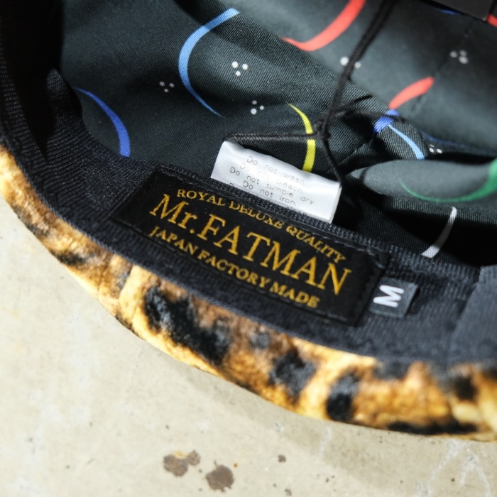 Mr.FATMAN �ߥ������ե��åȥޥ��THREE LOVE CASQUETTE LEOPARD�ۥ��꡼��֥��㥹���å� �쥪�ѡ��� �ե��� ������