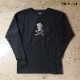 BLACK SIGN(֥å<BR>BSFN-1430SkullۡRitual Skull Crew Neck Amish Under Wear<BR>奢륹륯롼ͥå<BR>L/S T ե饤 إӡȥåȥ<BR>MADE IN JAPAN