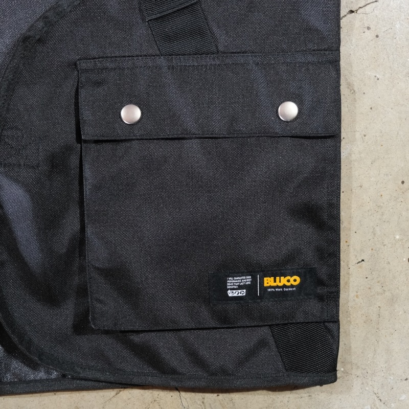 BLUCO ֥륳151-35-004ۡUTILITY VESTۥ桼ƥƥ٥ 饤ǥ󥰥٥ ȥɥ ϥƥ󥰥٥ Polyester100