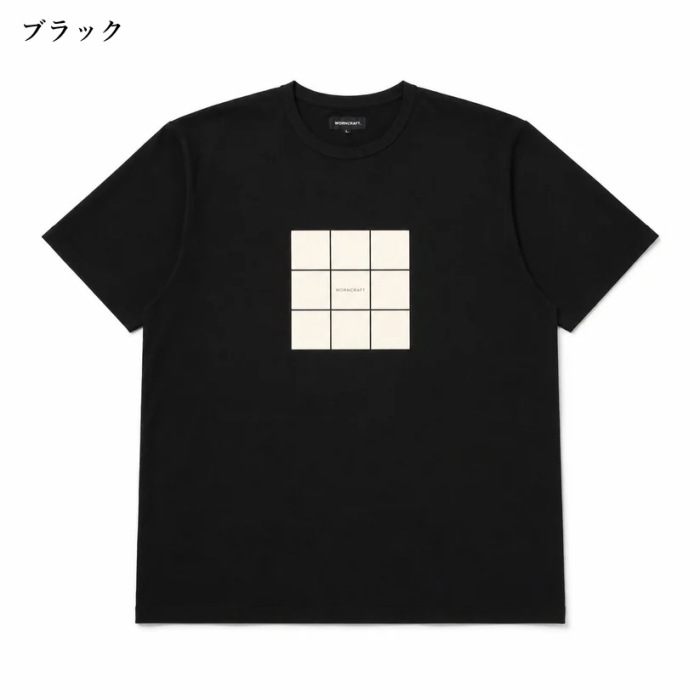 WORNCRAFT. �������󥯥�եȡ�GMT-018�ۡ�USA COTTON SHORT SLEEVE BLOCKS ART T-SHIRTS��S/S T�����  USA���åȥ� Ⱦµ