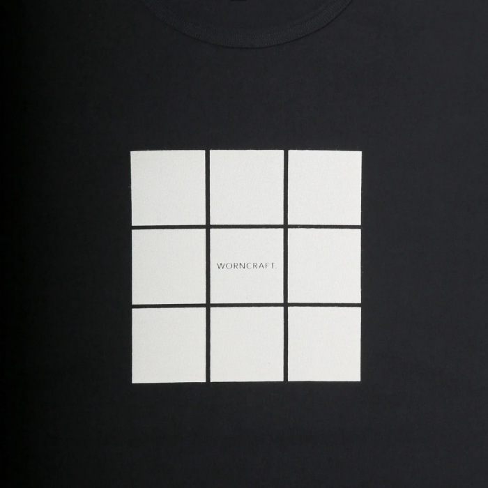 WORNCRAFT. �������󥯥�եȡ�GMT-018�ۡ�USA COTTON SHORT SLEEVE BLOCKS ART T-SHIRTS��S/S T�����  USA���åȥ� Ⱦµ