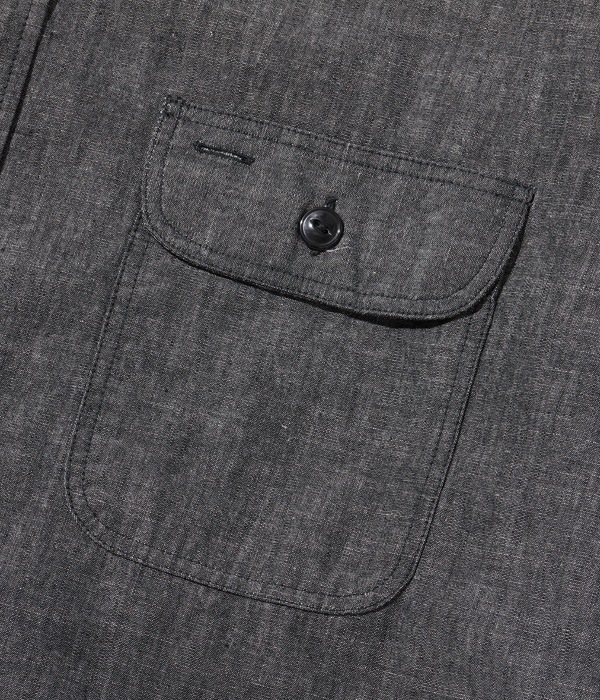 SUGAR CANE ���奬���������SC29159�ۡ�BLACK CHAMBRAY L/S WORK SHIRTS��Ĺµ�������� �֥�å������֥졼���� ������ COTTON100%