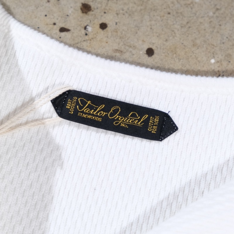 ORGUEIL ���륲�����OR-9101�ۡ�Thermal Henry Neck Shirts�ۥ����ޥ�إ�꡼�ͥå������ COTTON100% ������