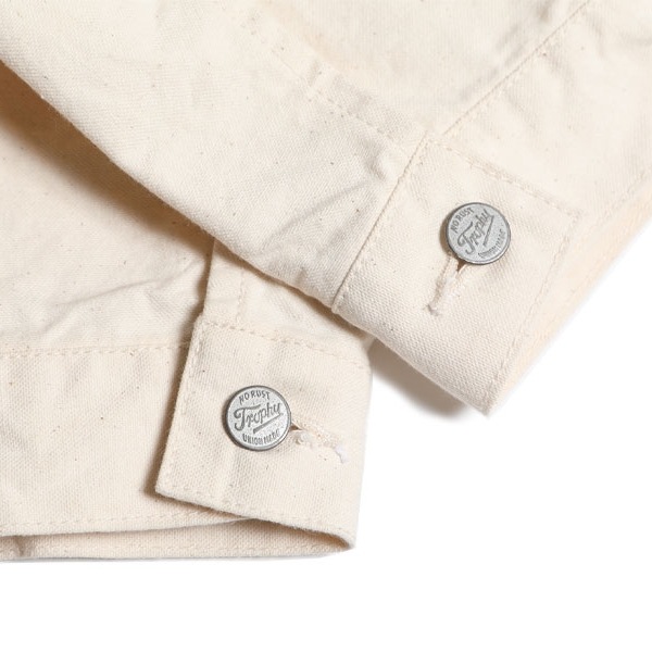TROPHY CLOTHING ȥե Lot.2805 Button Jacket Natural Duckۥܥ󥸥㥱åȥʥå ɥ åȥå 