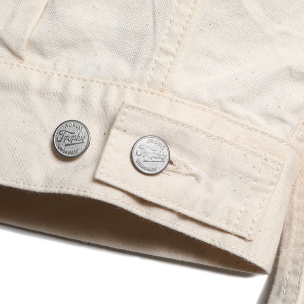 TROPHY CLOTHING ȥե Lot.2805 Button Jacket Natural Duckۥܥ󥸥㥱åȥʥå ɥ åȥå 
