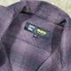 BLUCO �֥륳��155-11-047�ۡ�OMBRE CHECK FLANNEL SHIRT�ۥ���֥졼�����å��ե��ͥ륷��� Ĺµ ��������� COTTON