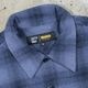 BLUCO �֥륳��155-11-047�ۡ�OMBRE CHECK FLANNEL SHIRT�ۥ���֥졼�����å��ե��ͥ륷��� Ĺµ ��������� COTTON