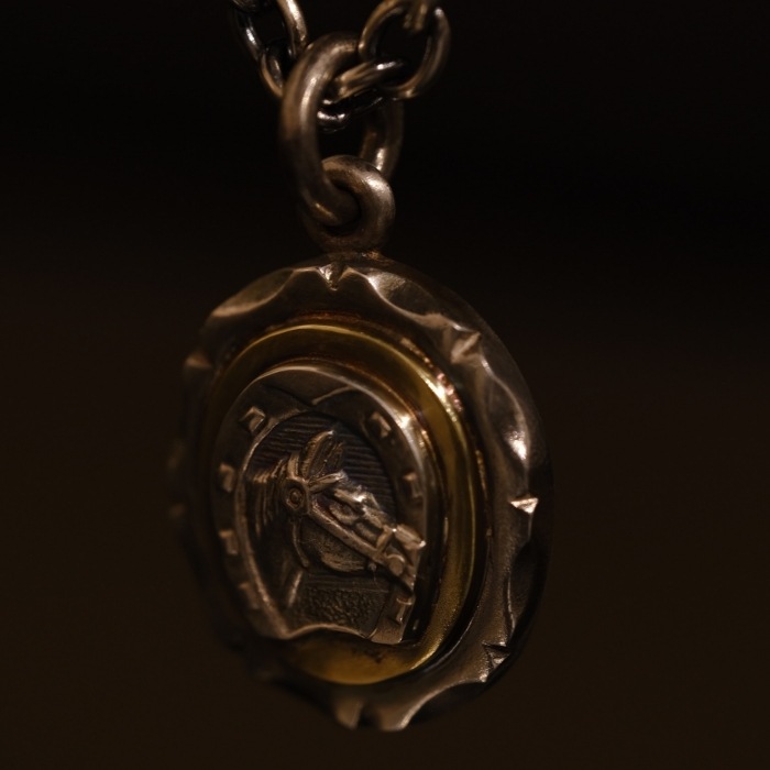 RAOING �������󥰡�Horse Mexican Pendant�ۥۡ����ᥭ������ڥ����� �ϥ�ɥᥤ�� ����С� �֥饹 SILVER925 BRASS