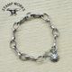 STAMP WORKS ������ץ������SWB-007225�ۡ�Link Chain Bracelet�ۢ�225�������󥯥�������֥쥹��å� ���������꡼ SILVER925 ��ù� �ϥ�ɥᥤ��