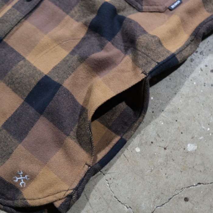 BLUCO �֥륳��155-11-048�ۡ�BUFFALO CHECK FLANNEL SHIRT�ۥХåե����������å��ե��ͥ륷��� Ĺµ ��������� COTTON