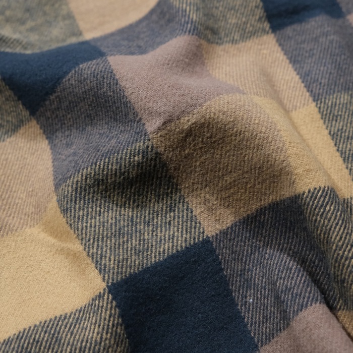 BLUCO �֥륳��155-11-048�ۡ�BUFFALO CHECK FLANNEL SHIRT�ۥХåե����������å��ե��ͥ륷��� Ĺµ ��������� COTTON