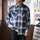 BLUCO �֥륳��155-11-048�ۡ�BUFFALO CHECK FLANNEL SHIRT�ۥХåե����������å��ե��ͥ륷��� Ĺµ ��������� COTTON
