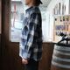 BLUCO �֥륳��155-11-048�ۡ�BUFFALO CHECK FLANNEL SHIRT�ۥХåե����������å��ե��ͥ륷��� Ĺµ ��������� COTTON