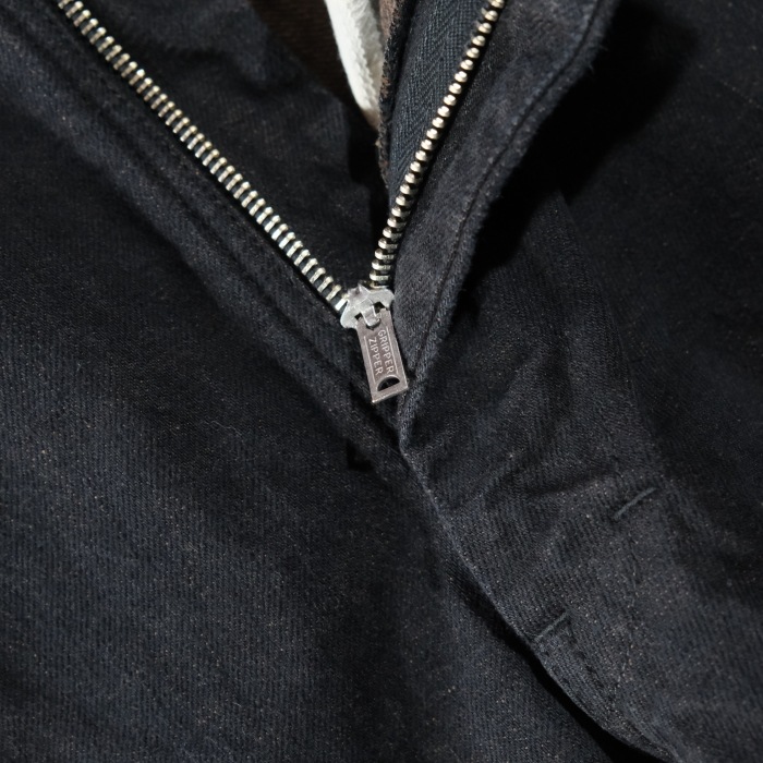 TROPHY CLOTHING x LAHAINA�ȥ��ե������������󥰡�Painter Blackie Denim�������֥�å����ڥ��󥿡��ѥ�� �֥�å��ǥ˥� 