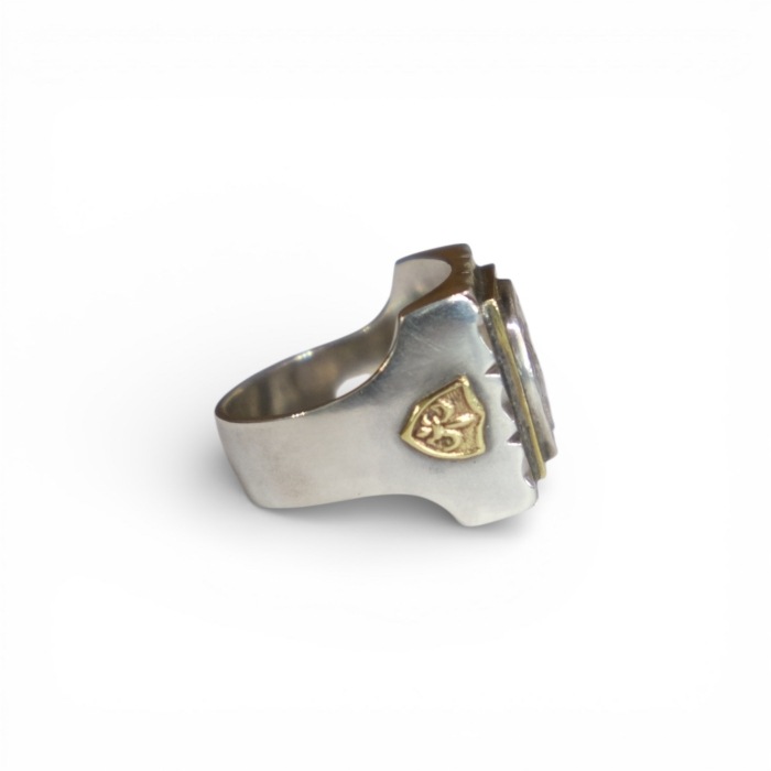 RAOING �������󥰡�Horse Mexican Ring�ۥۡ����ᥭ�������� ���� �ϥ�ɥᥤ�� ����С� �֥饹 SILVER925 BRASS
