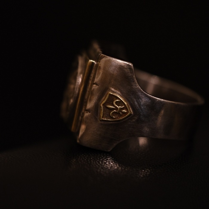 RAOING �������󥰡�Horse Mexican Ring�ۥۡ����ᥭ�������� ���� �ϥ�ɥᥤ�� ����С� �֥饹 SILVER925 BRASS