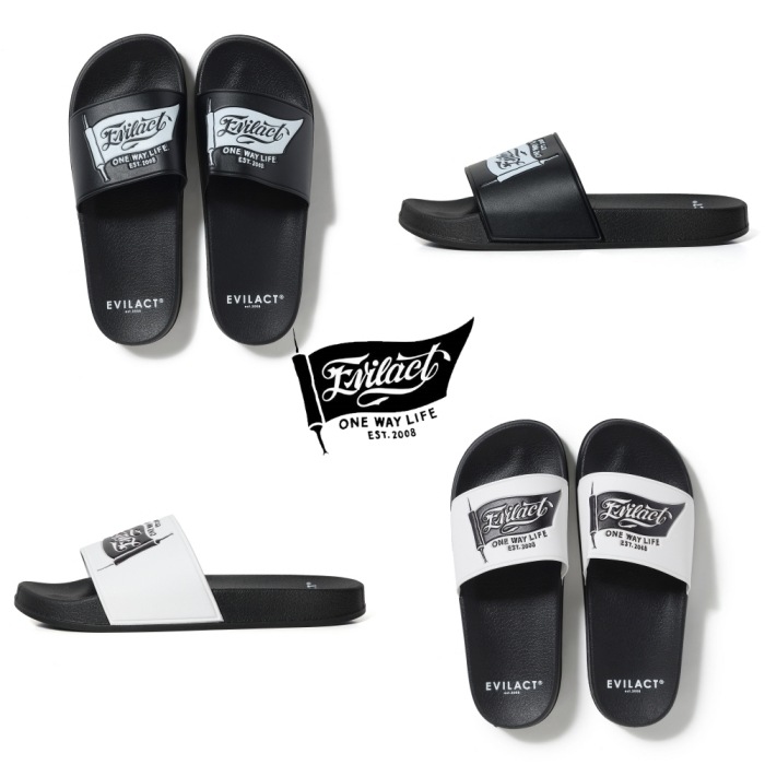 EVILACT �����֥륢���ȡ�EA26-ACT1-A01�ۡ�SHOWER SANDAL�ۥ���������� �ե�å����� 26cm 28cm