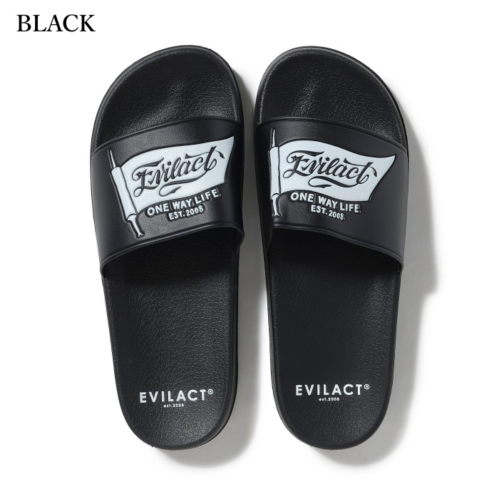 EVILACT �����֥륢���ȡ�EA26-ACT1-A01�ۡ�SHOWER SANDAL�ۥ���������� �ե�å����� 26cm 28cm