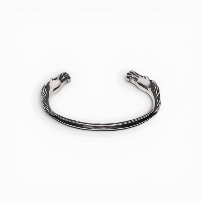RAOING �������󥰡�Horse Bangle�ۥۡ����Х󥰥� �ϥ�ɥᥤ�� ����С� SILVER925