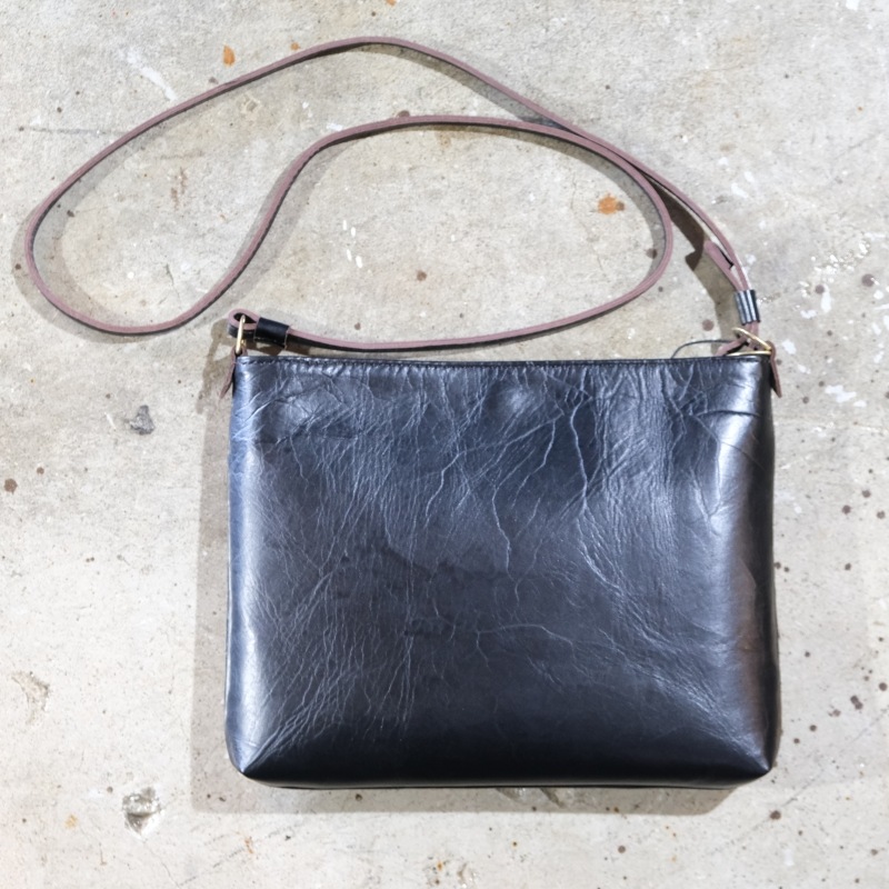 Y'2 LEATHER 磻ġ쥶BG-18ۡNATURAL SCAR HORSE SACOCHE BAG ʥ륹ۡåХå ϳ 