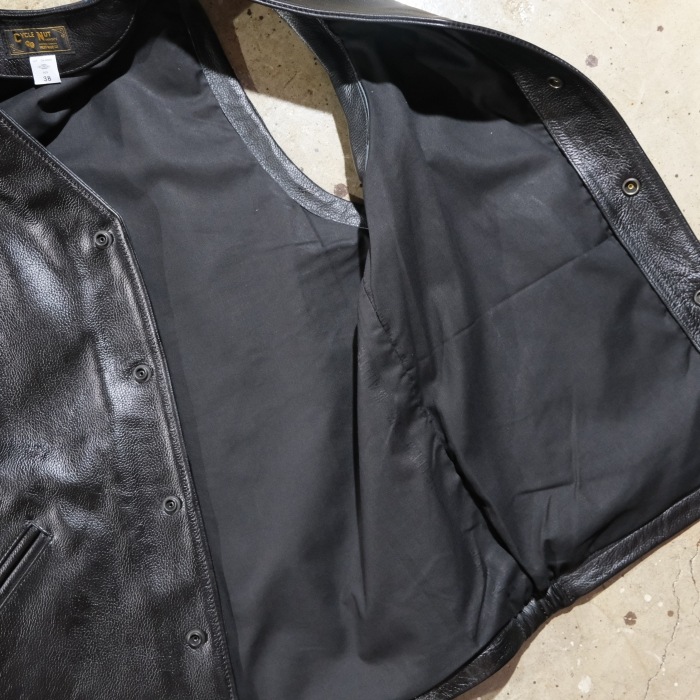 CYCLE NUT GARMENT ��������ʥåȥ������ȡ�PAN-AM VEST�ۥ쥶���٥��� �ѥ�ʥ�٥��� �����ϥ��� 