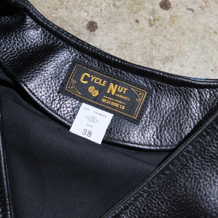 CYCLE NUT GARMENT ��������ʥåȥ������ȡ�PAN-AM VEST�ۥ쥶���٥��� �ѥ�ʥ�٥��� �����ϥ��� 